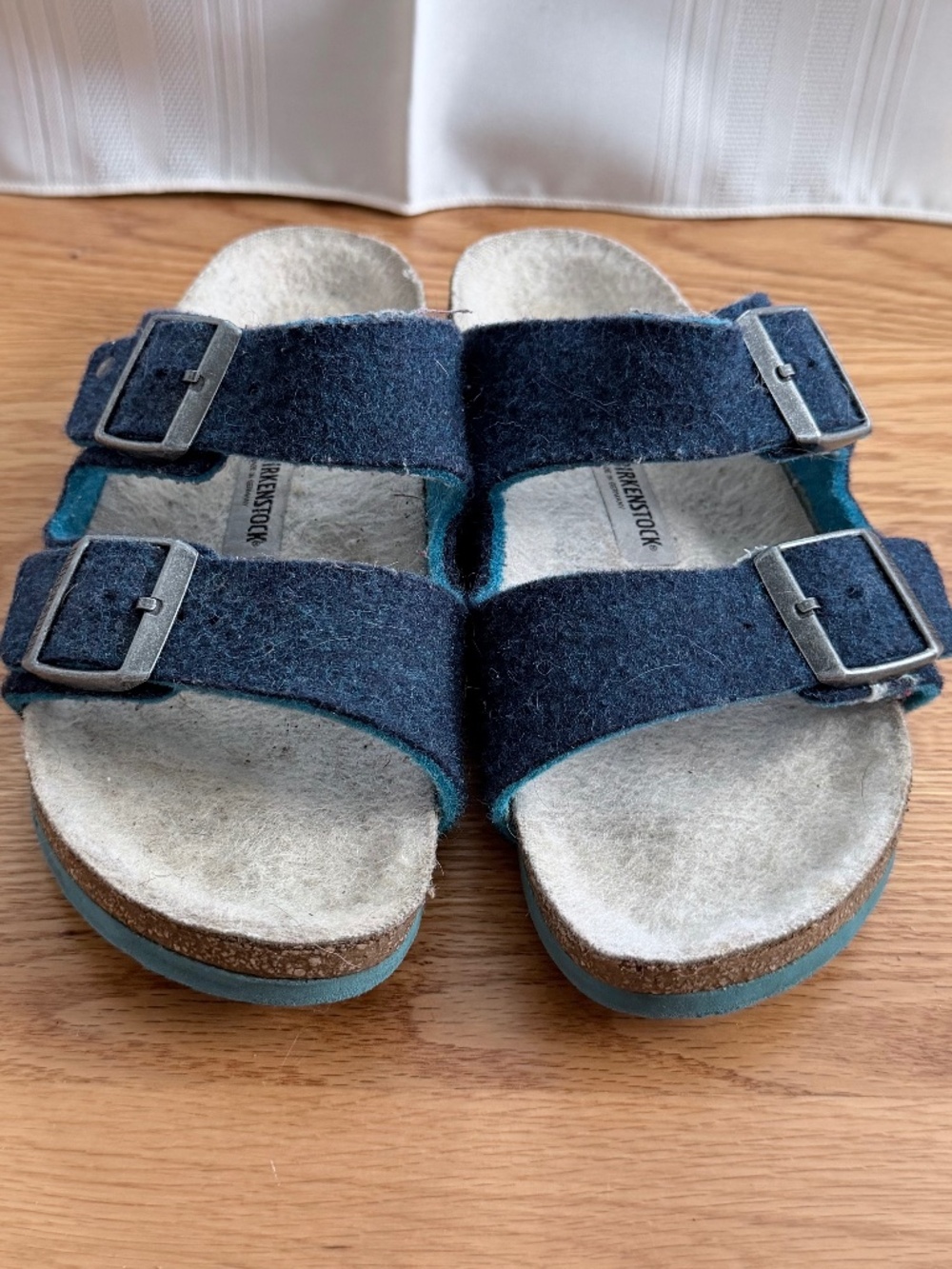 Birkenstock Wool Felt Arizona Sandals (37)